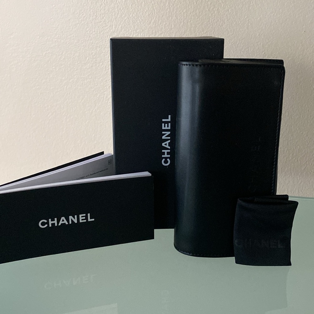 NIB Auth CHANEL dress BUTTERFLY SUNGLASSES/glasses/frame Ref.5457QA C714/3 ITALY - Picture 13 of 14
